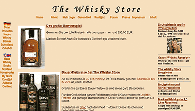 Whisky und Zubehör